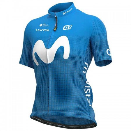 Maillot vélo Femme 2021 Movistar Team N001